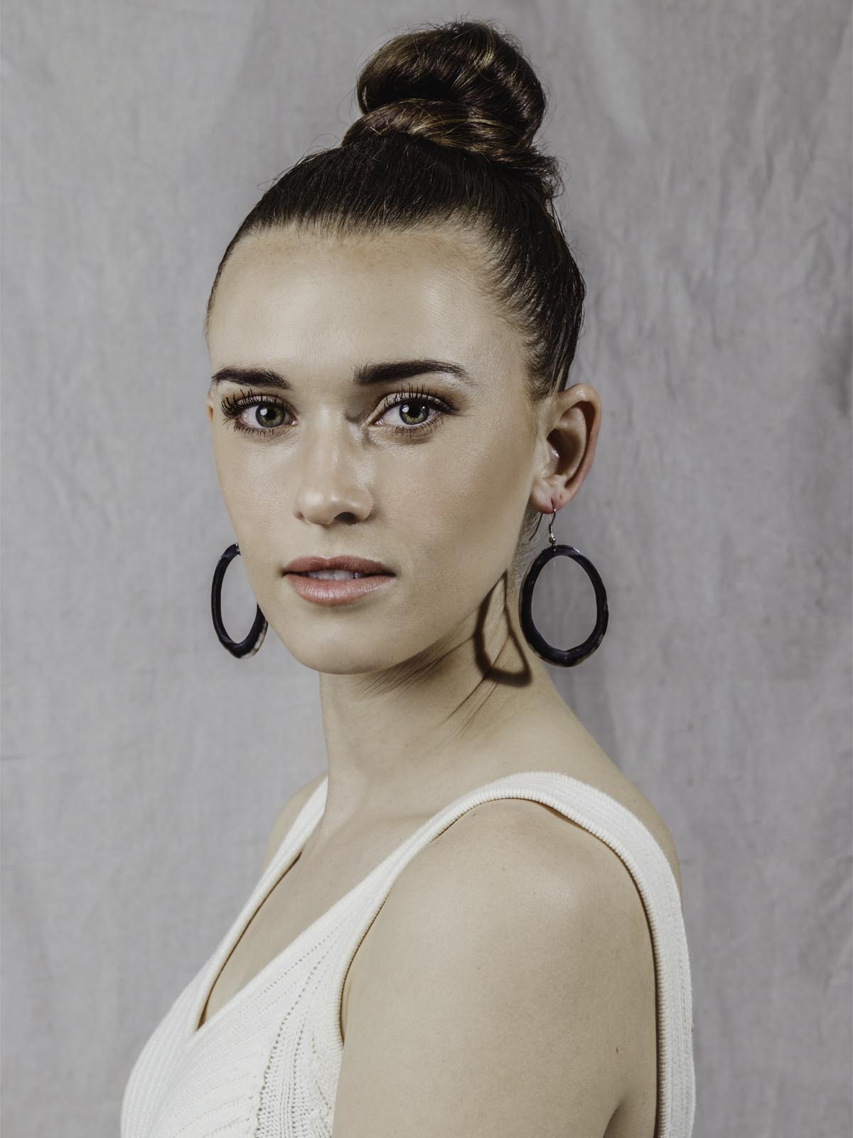 Horn Hoop Earrings