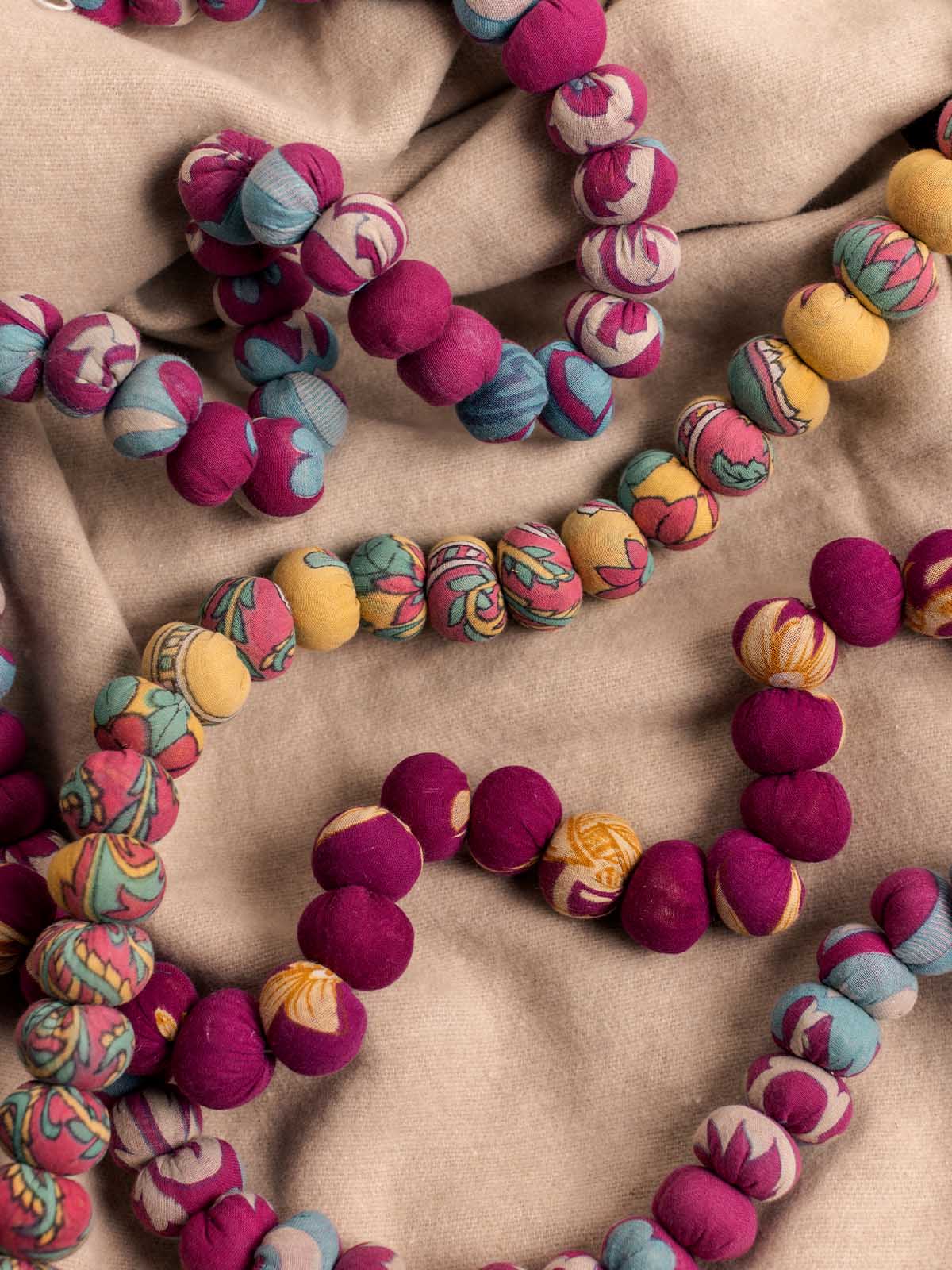 Spring Saree Bead Garland