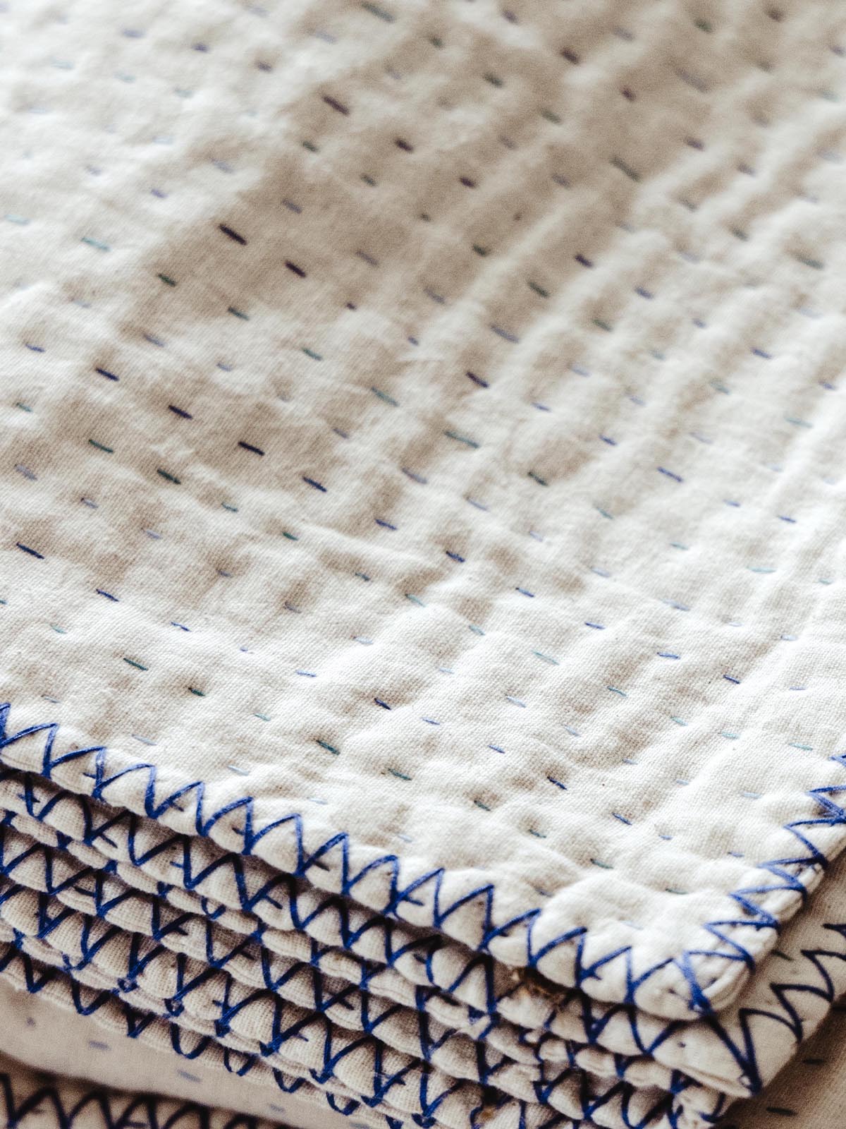 Twin Kantha Blanket