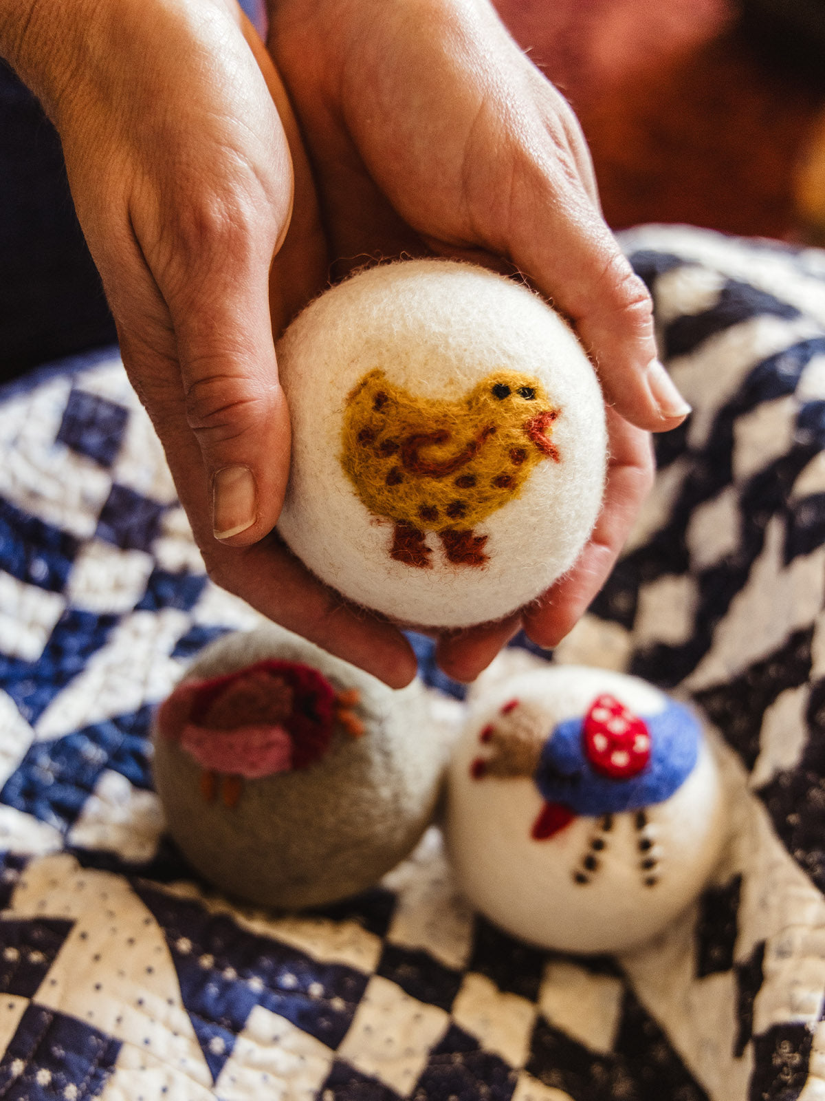 Birds of a Feather New Zealand Wool Dryer Balls