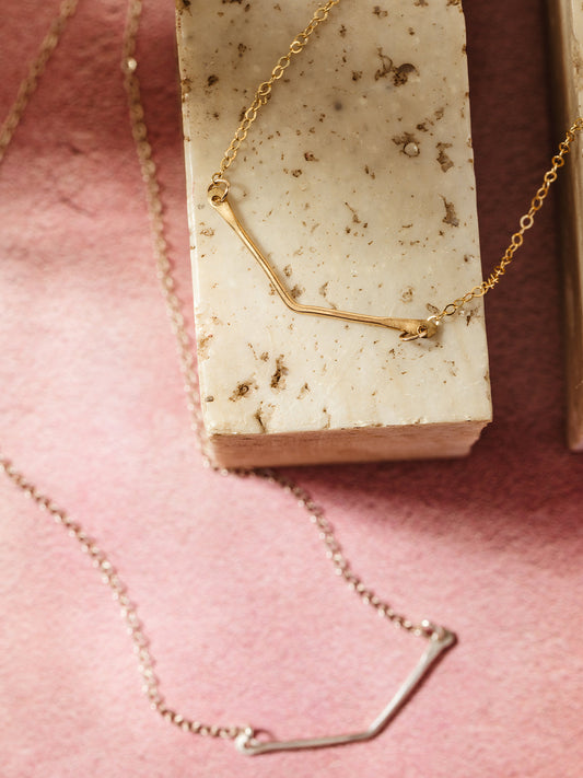 The Esther Chevron Necklace