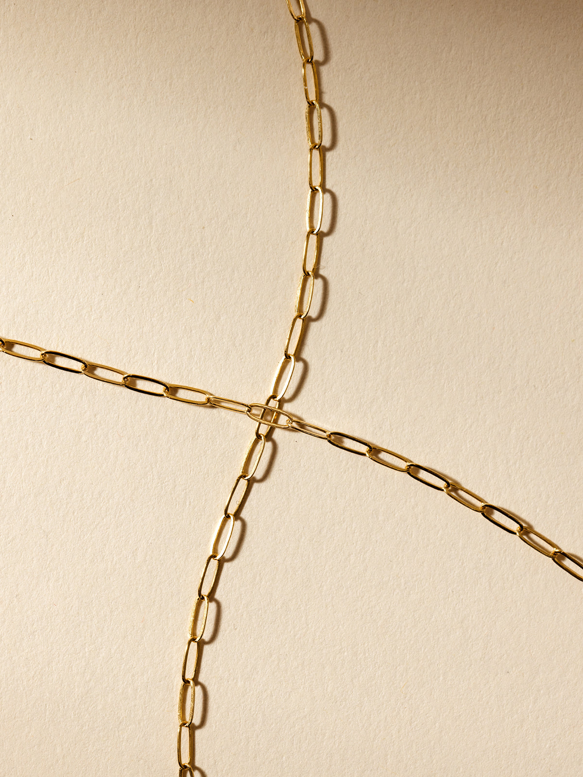 The Elizabeth Gold Paperclip Necklace