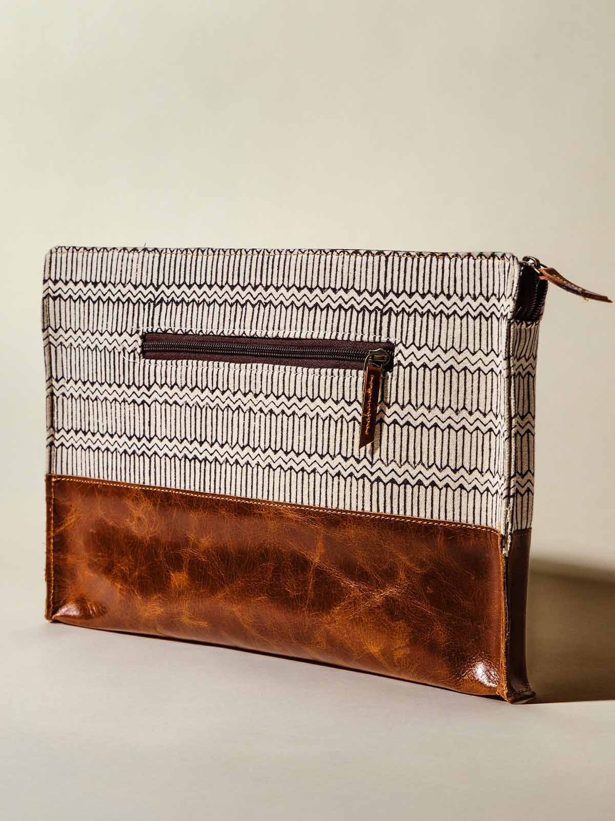 Arrow Leather Laptop Sleeve/Carryall