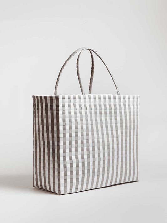 Upcycled Woven Beach Tote (Large or XLarge)