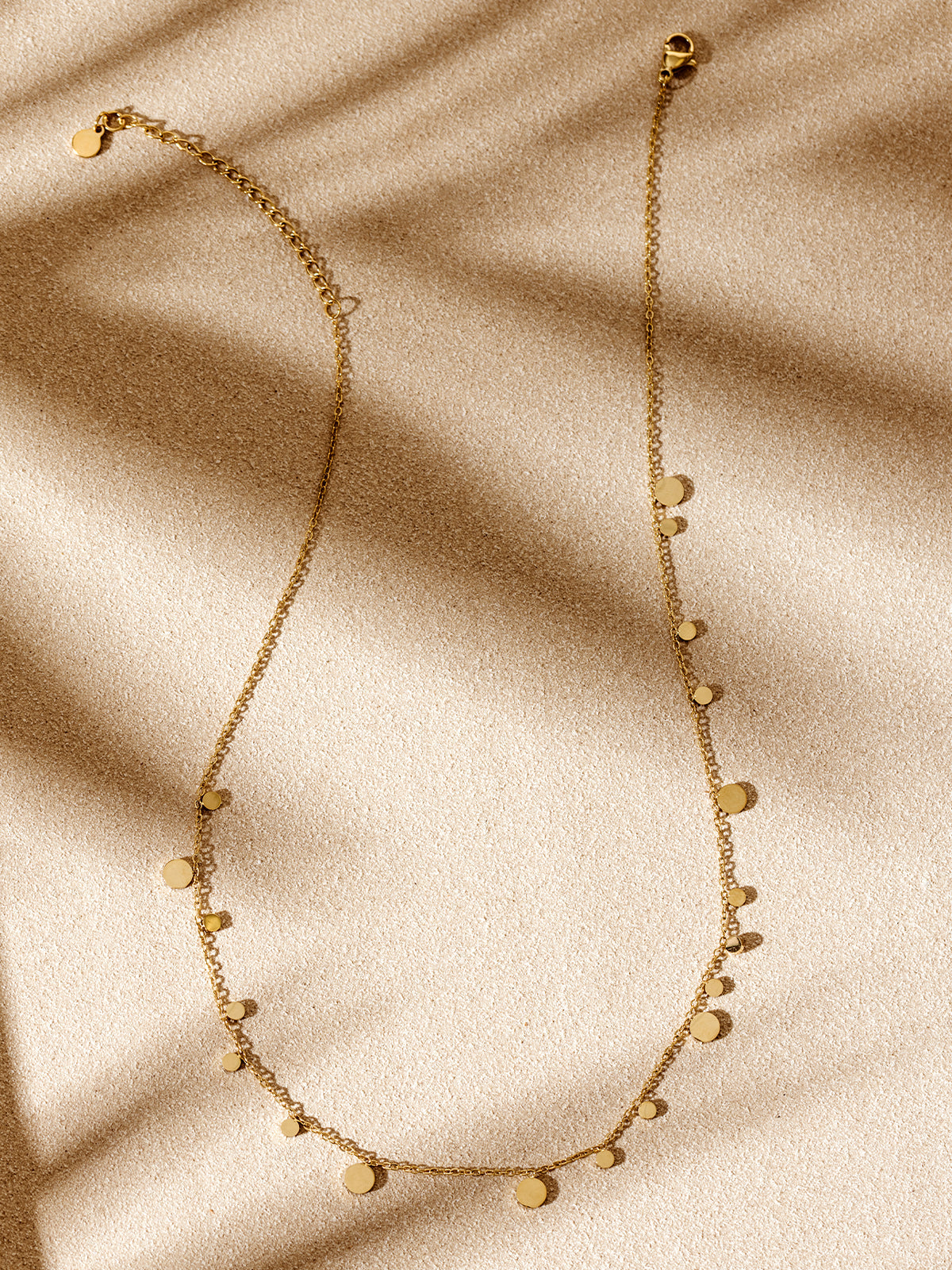 Confetti Gold Necklace
