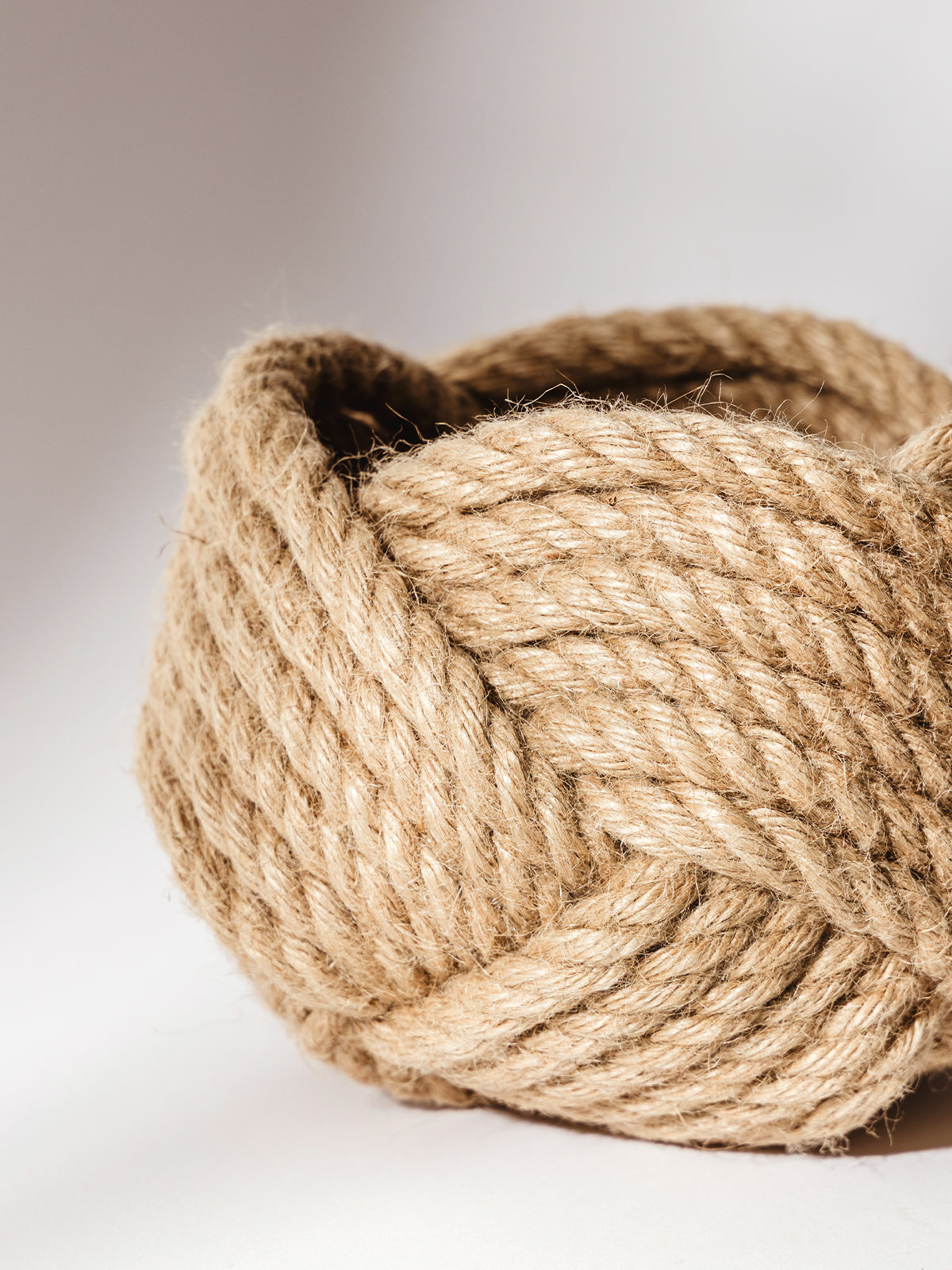Unbound Jute Rope Planter