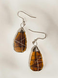 Tumbled Glass Earrings