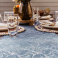 Hibiscus Cotton Table Runner