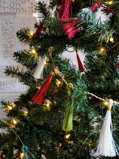 Tassel Holiday Garland