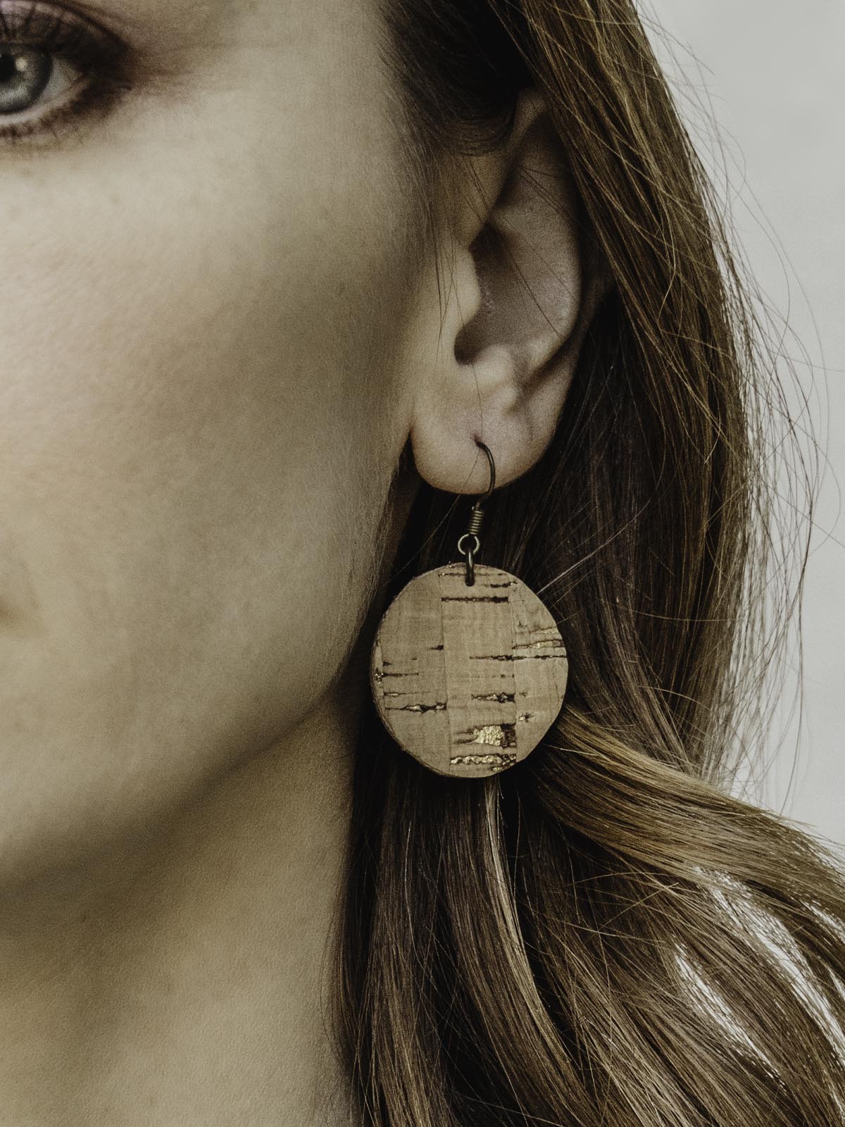 Large Circle Earrings