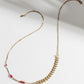 Desert Wildflower Chevron Necklace