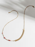 Desert Wildflower Chevron Necklace