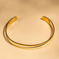 Faith Like a Mustard Seed Gold Cuff Bracelet