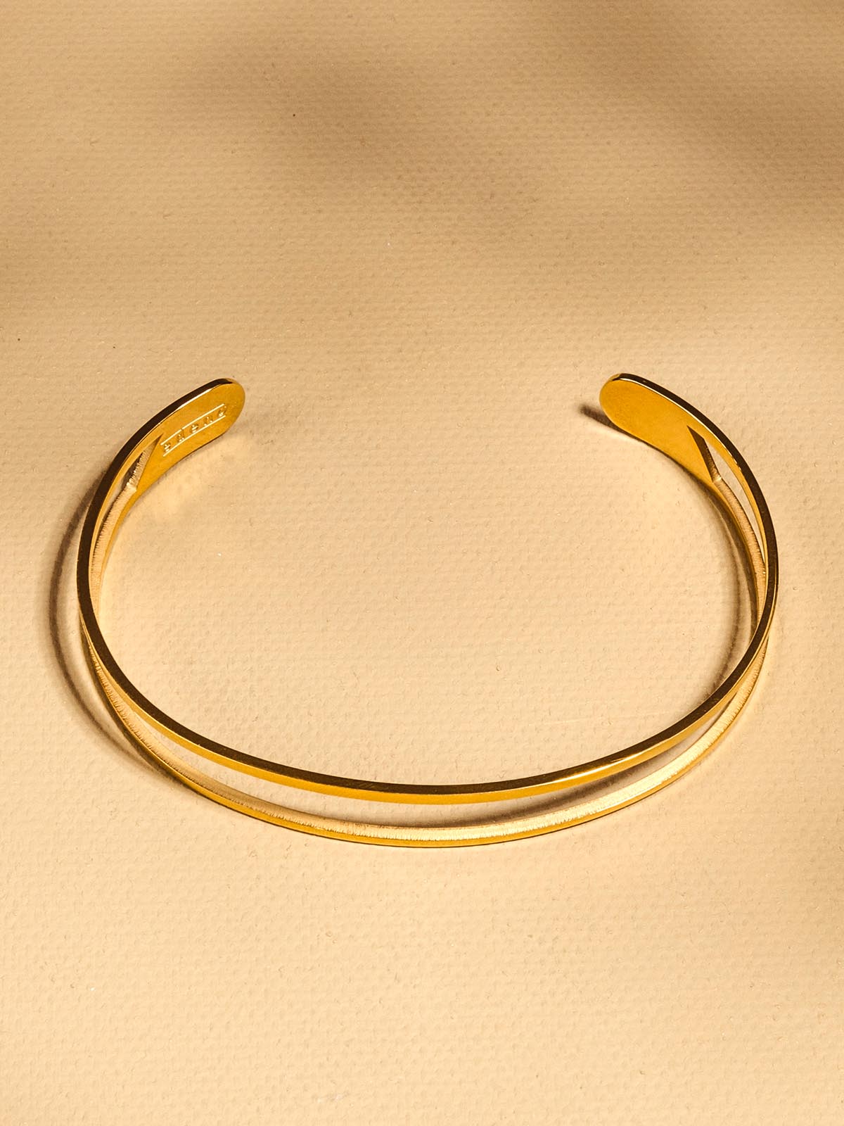 Faith Like a Mustard Seed Gold Cuff Bracelet