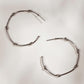 Knots of Freedom Hoop Earrings