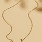 Walk on Water Gold and Pearl Necklace