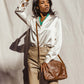 Small Halfmoon Leather Purse