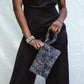 Gray Hobo Clutch