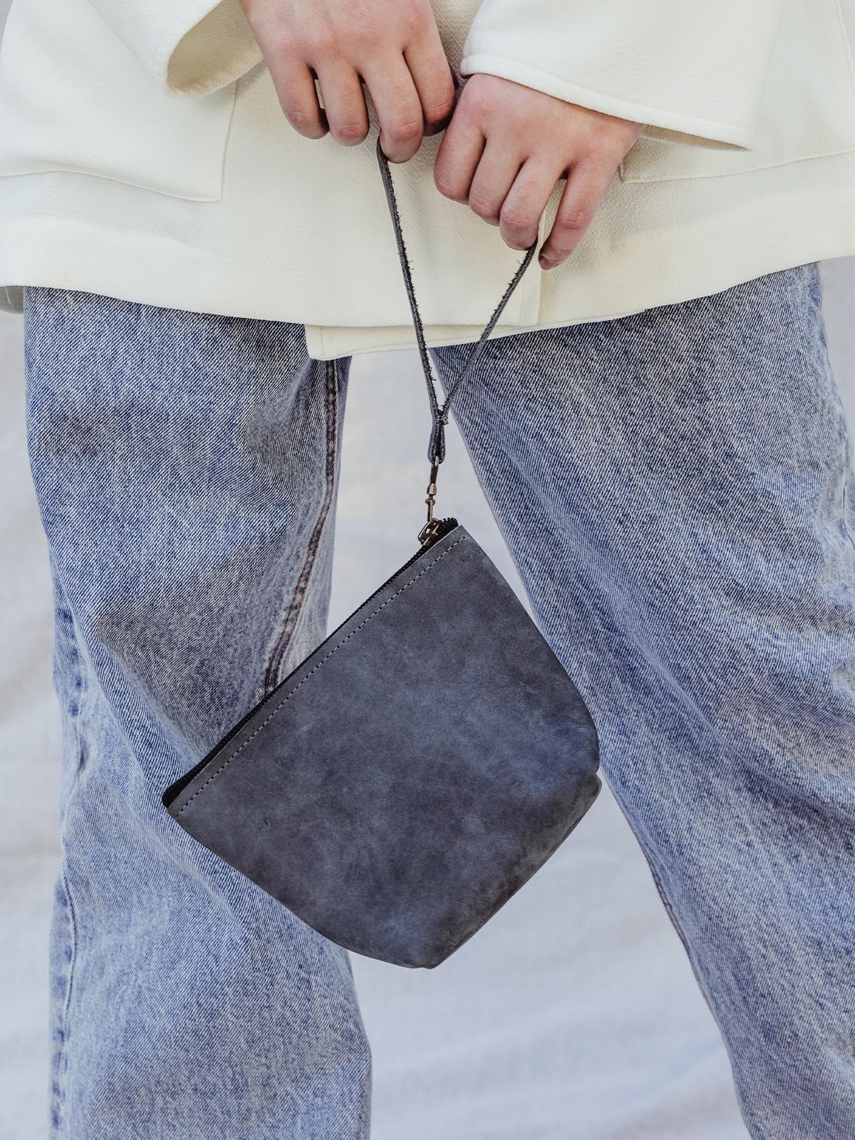 Leather Wristlet