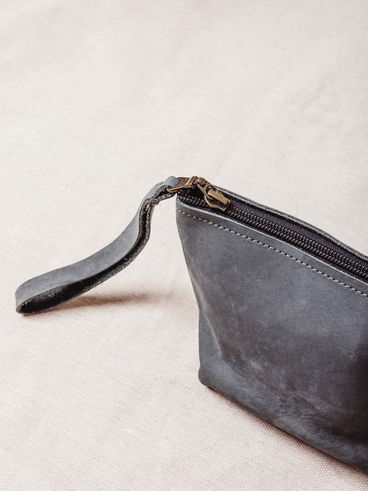 Leather Wristlet