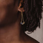 1,000 Gathered Pieces Earrings