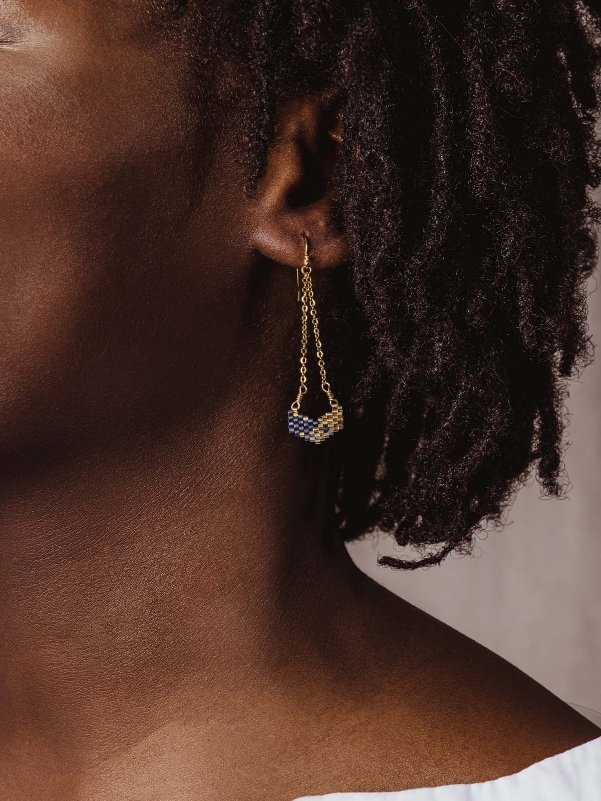 1,000 Gathered Pieces Earrings