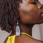 Hammered Aluminum Earrings