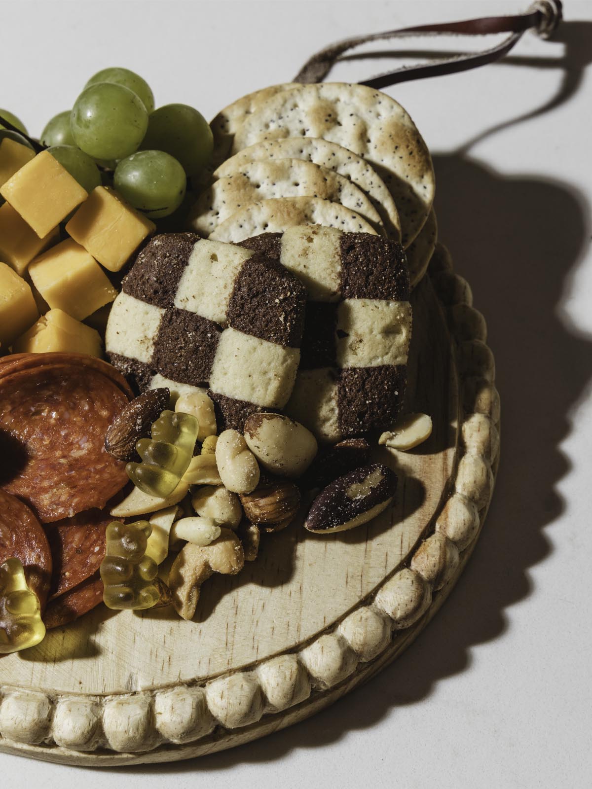 Round Serving Board