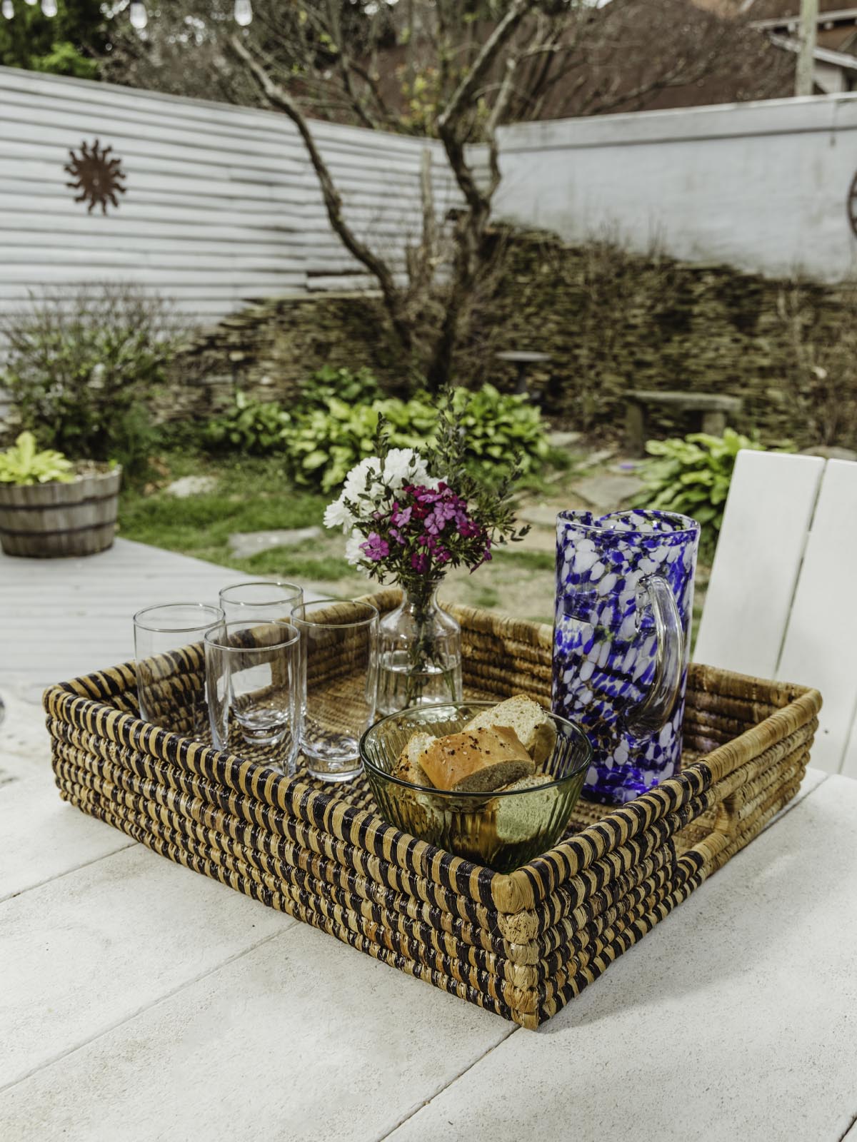 Woven Serving Tray