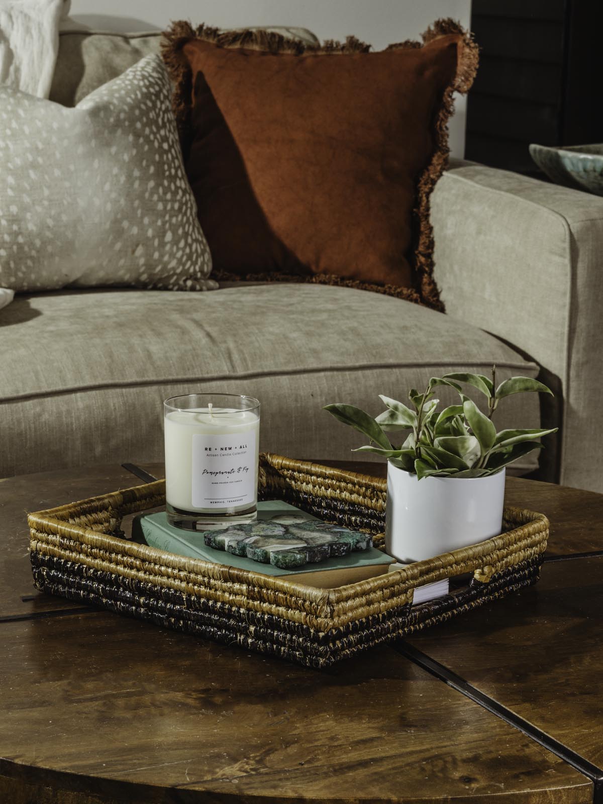 Woven Serving Tray