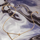 Gold Triangle Necklace