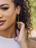 Column Drop Earrings