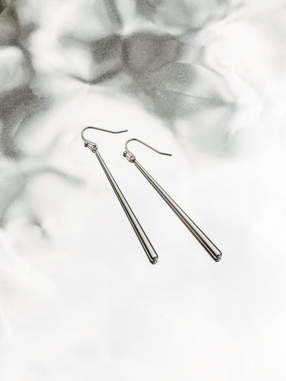 Column Drop Earrings