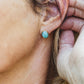 Amazonite Stud Earrings