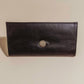 Large Black Leather Wallet