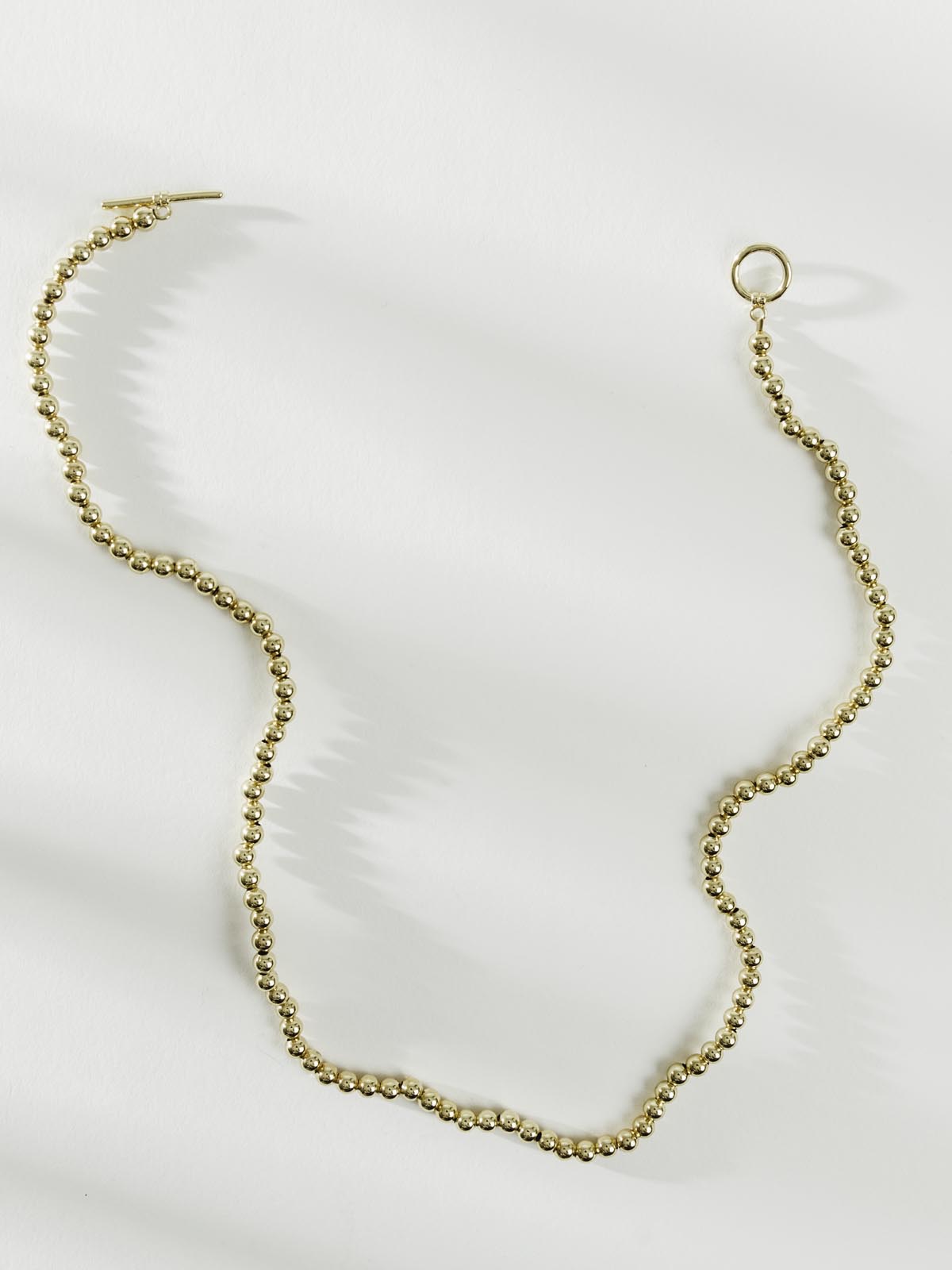 Gold Beaded Choker