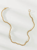 Gold Beaded Choker