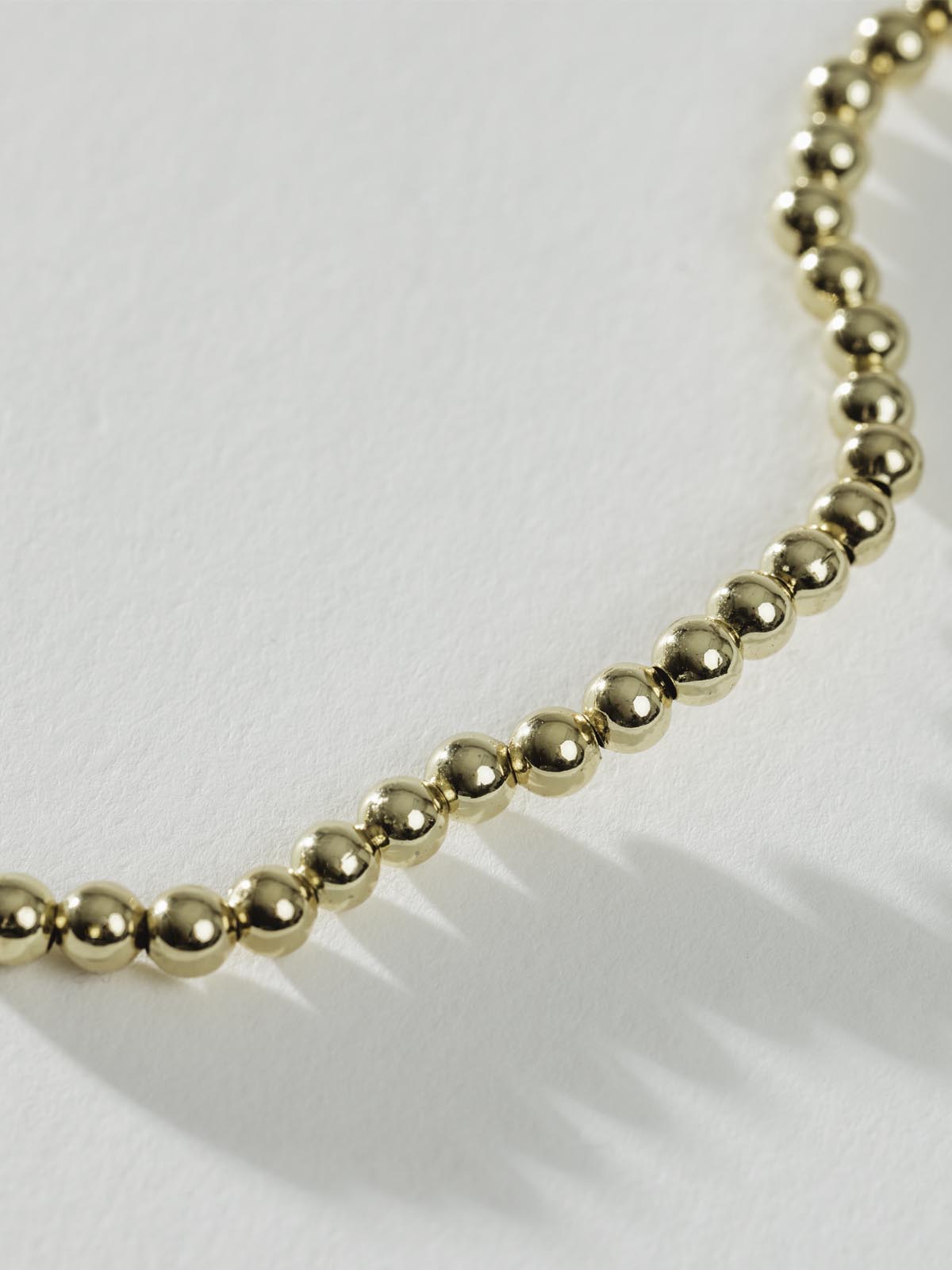 Gold Beaded Choker