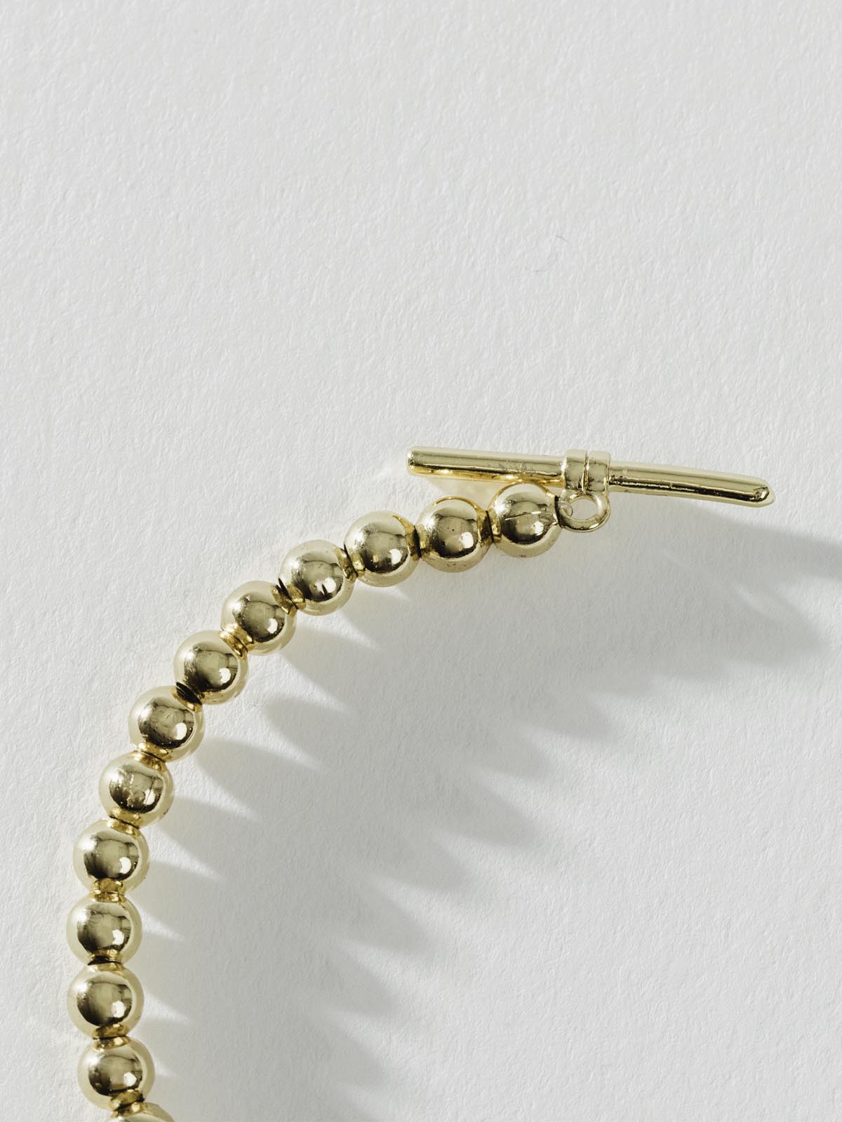 Gold Beaded Choker