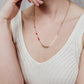 Desert Wildflower Chevron Necklace