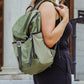 Water Resistant Backpack With Yoga Mat Straps