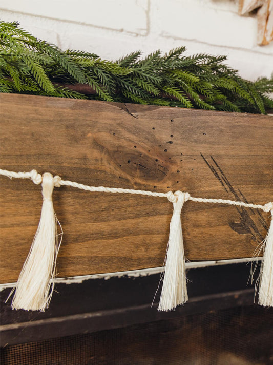 Tassel Holiday Garland