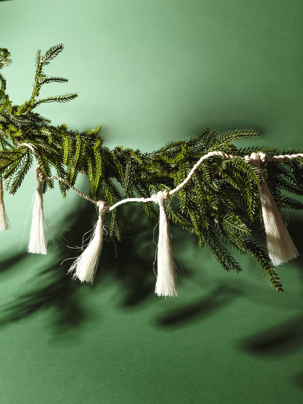 Tassel Holiday Garland