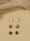 Leather Earrings (set of 3)