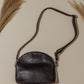 Small Halfmoon Leather Purse