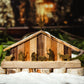 Wooden Nativity Scene