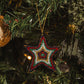 Multicolored Beaded Star Ornaments