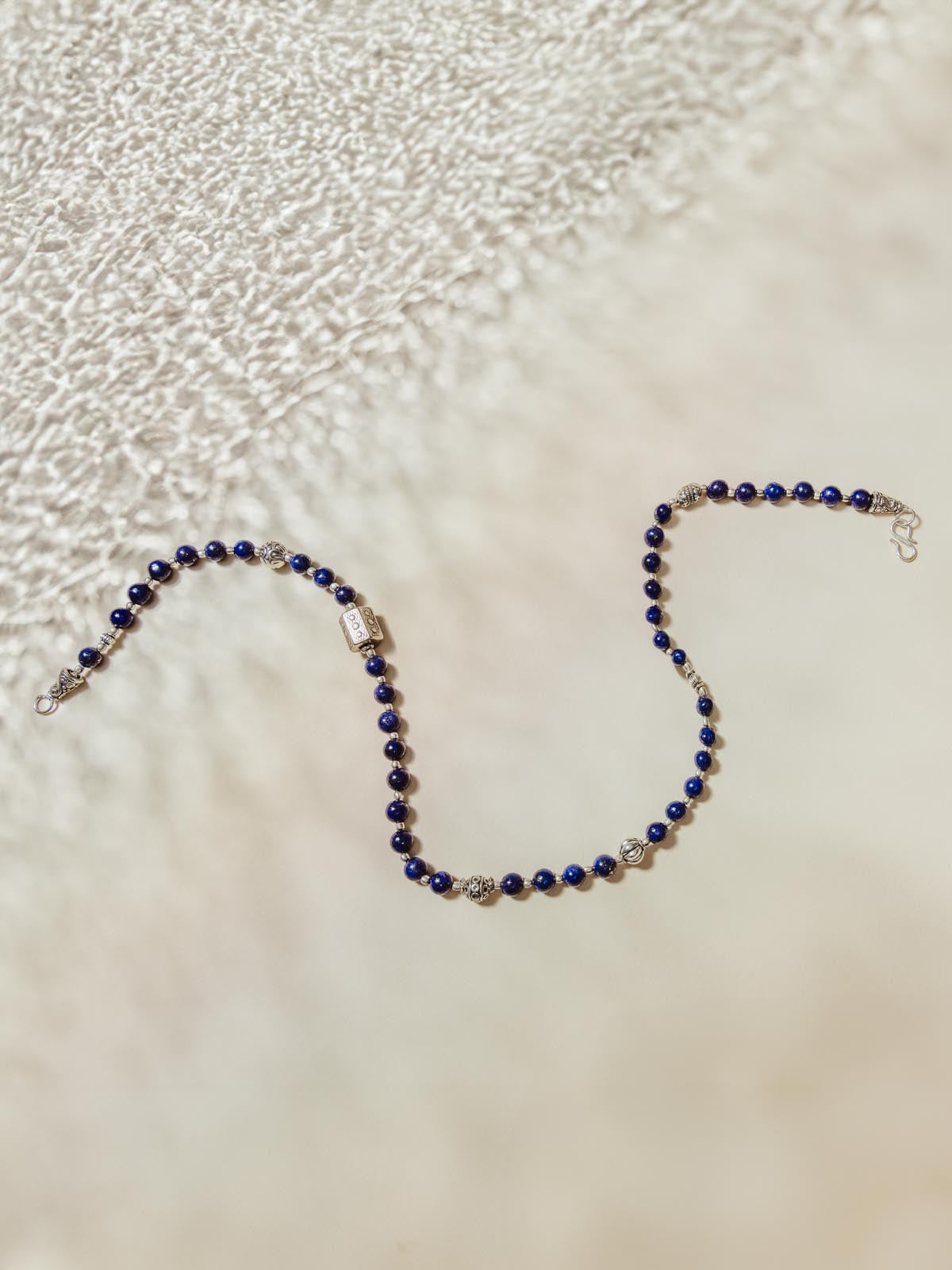 Lapis Beaded Necklace