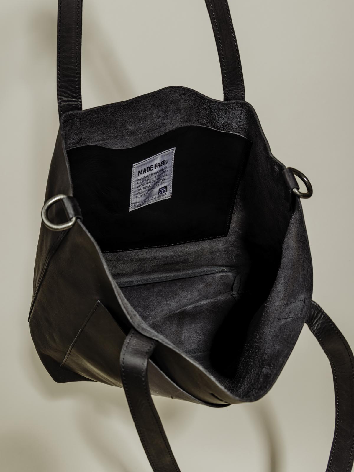 Day Tote Leather Black
