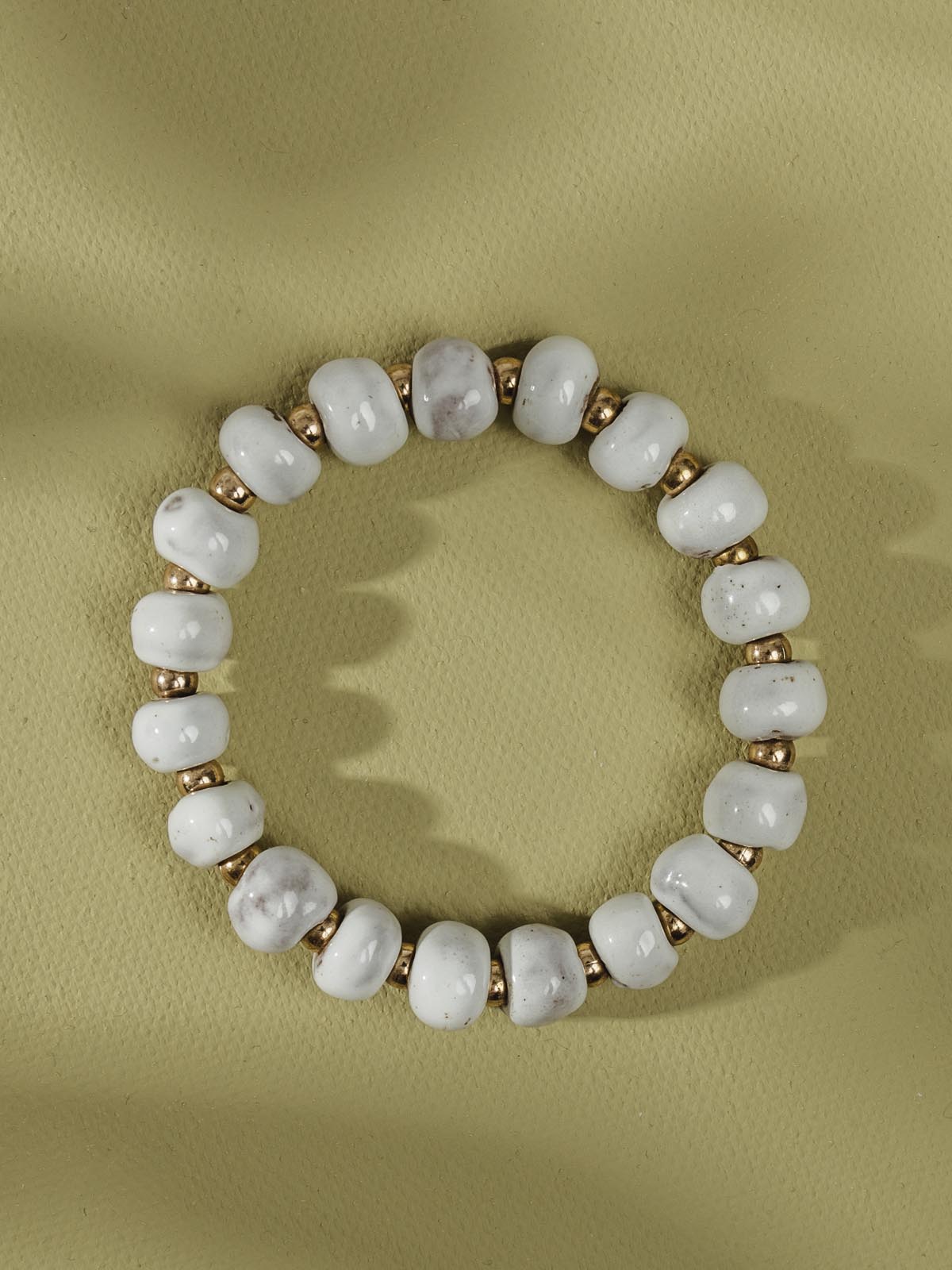 Ceramic Bracelet (pink or white)
